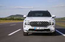 hyundai santa fe restyle 2020 hybride simple