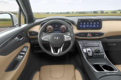 hyundai santa fe restyle 2020 interieur