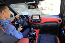 nissan juke tableau de bord
