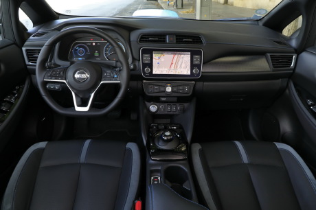 nissan leaf prix 2021 interieur
