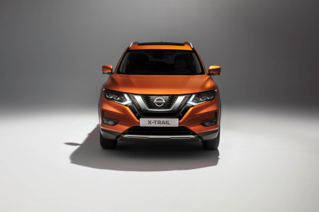 Nissan X-Trail 2017 restylage face orange