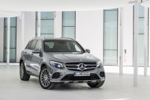 vue avant nouveau Mercedes GLC 450 e 4MATIC hybride plug in