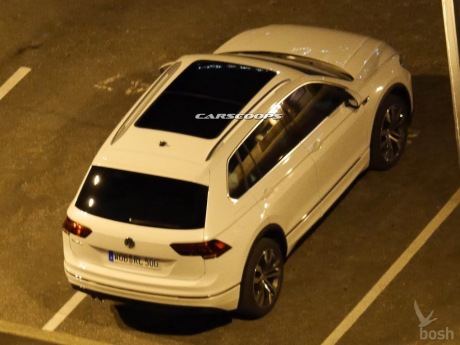 photo du nouveau Volkswagen Tiguan 2016 salon de francfort