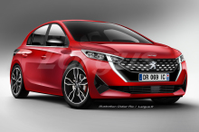 nouvelle peugeot 208 dessin 2019