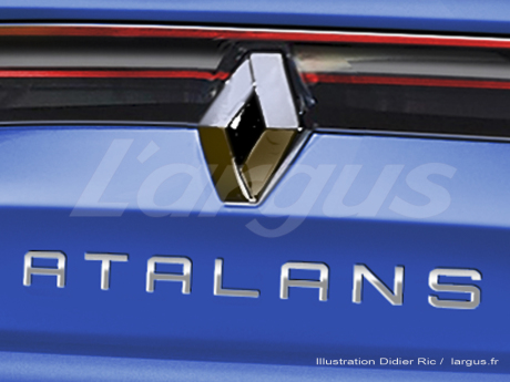 vue de détail nouvelle renault Laguna IV 2015