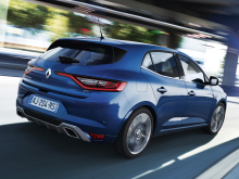 Renault Mégane GT by Renault Sport (2015) vue trois quart arrière