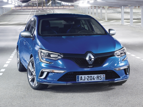 vue avant Renault Megane GT by Renault Sport 2015