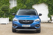 Opel Grandland X vue de face bleu
