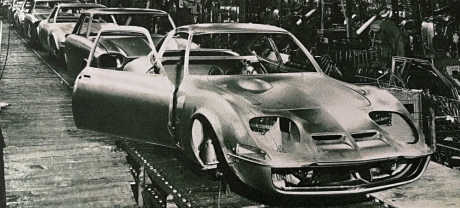 Opel GT fabrication