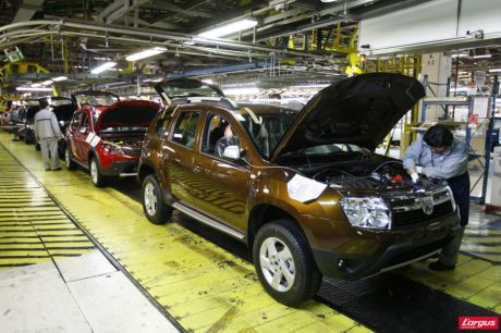 Usine Dacia en Roumanie