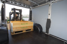 Fiat Ducato espace de chargement
