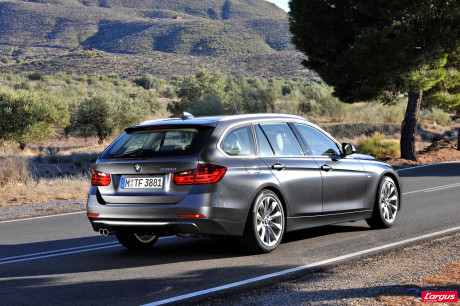 BMW Série 3 Touring 2012 vue arrière