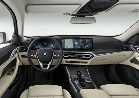 bmw i4 2021 presentation interieur
