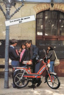 Peugeot 103 publicité