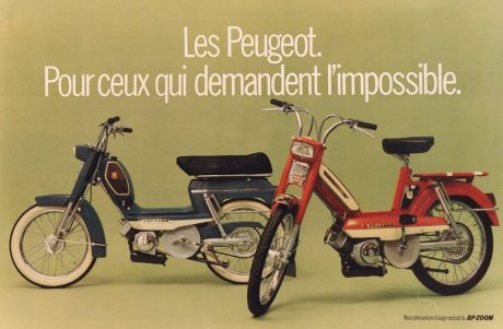 Peugeot 103 réclame