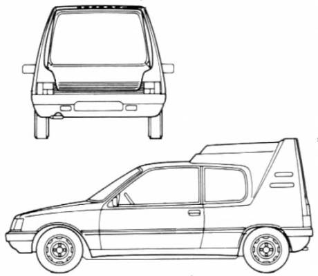 Peugeot 205 Multi