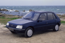 peugeot 205 production