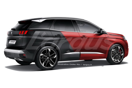 futur peugeot 3008 GTi