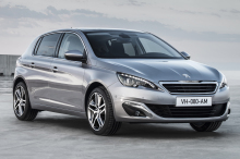 Peugeot 308 2013 vue avant couleur grise
