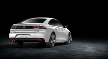 Peugeot 508 GT line blanche vue arriÚre