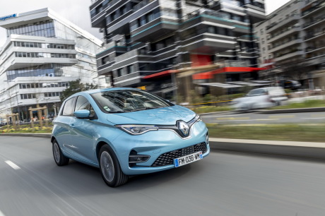 Renault Zoe action