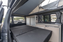 van amenage with lite in the lower part