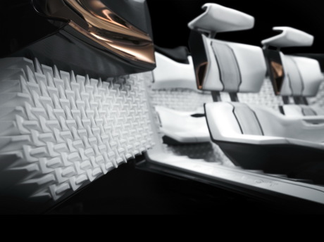 peugeot fractal concept intéreiur
