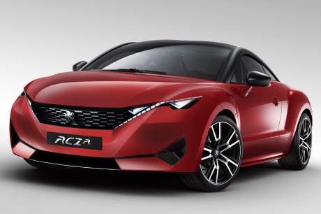 illustration Peugeot RCZ 2 vue avant