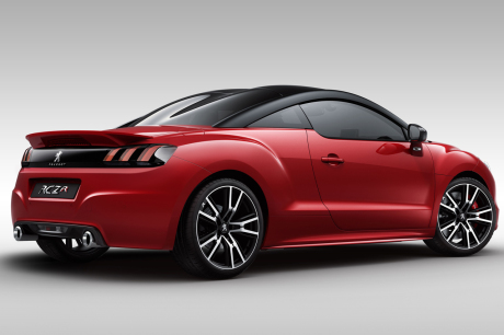 illustration nouvelle Peugeot RCZ 2 vue arrière