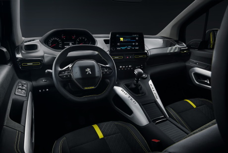 peugeot rifter 4x4 concept salon genève 2018 habitacle