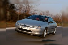 peugeot 406 coupe road front