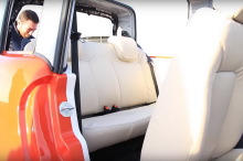 Places arrière Citroën E-MEHARI 2016