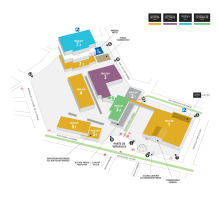 Plan du Mondial de l'Auto paris 2018