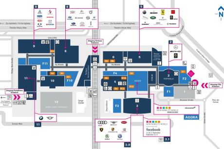 plan salon francfort iaa 2017