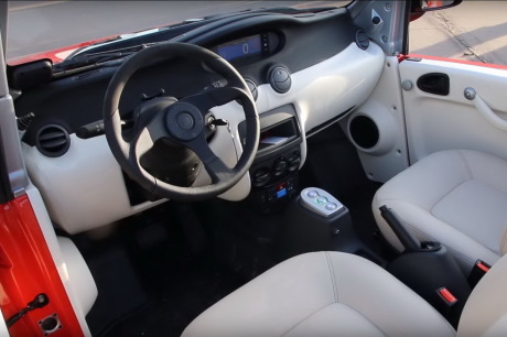 Planche de bord Citroën E-MEHARI 2016