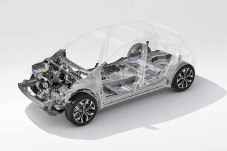 plateforme technique CMF/B de la Renault Clio 5.
