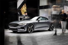 Polestar 1 grise piste de Goodwood 2018