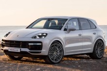 Porsche Cayenne illustration 2022