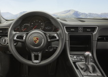Porsche 911 Carrera T 2017 planche de bord