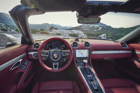 porsche boxster 25 ans intérieur