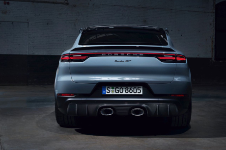 Porsche Cayenne Coupé Turbo GT échappement