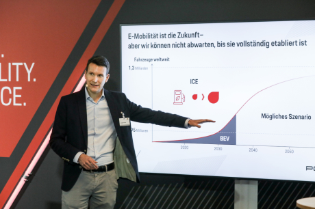porsche efuel vs électrique