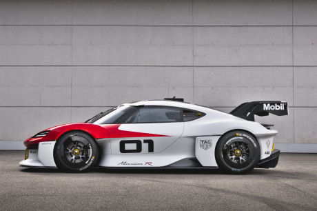 porsche mission r dimensions