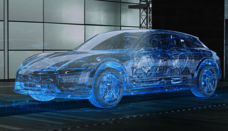 porsche taycan cross turismo prototype virtuel
