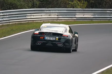 porsche taycan nurburgring