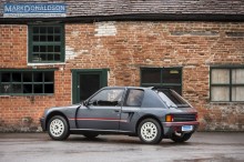 Peugeot 205 T16 gris winchester