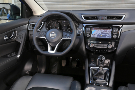 Nissan Qashqai planche de bord