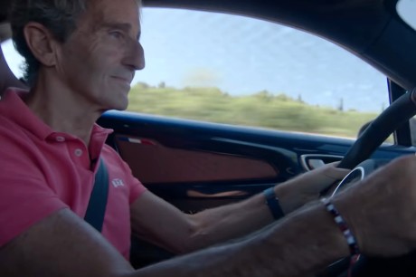 Alain Prost A110 interior