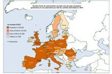 Carte Europe infractions routières