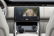 Range Rover 2022 habitacle planche de bord écran tactile